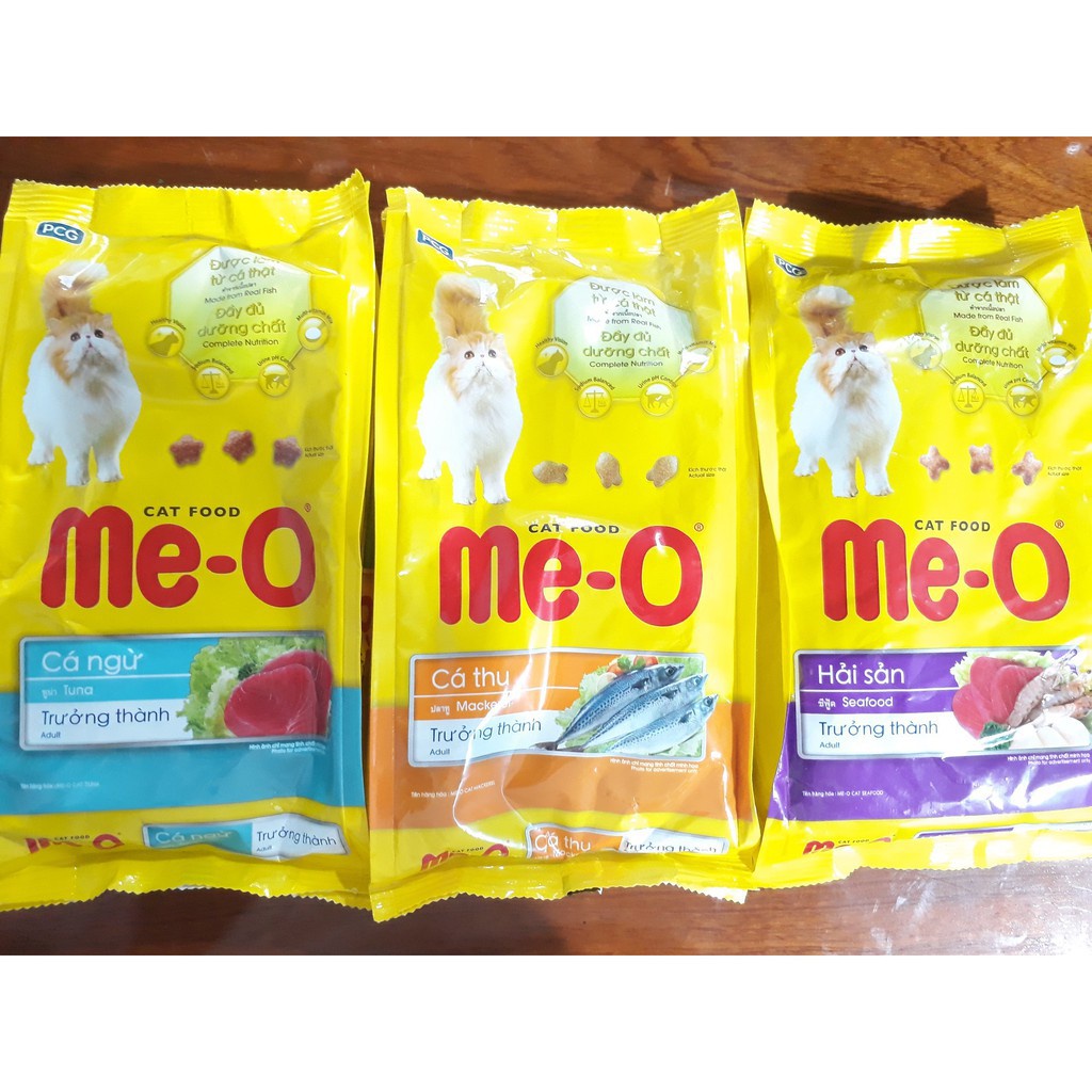 Thức ăn cho mèo, Me-O 350g - 4 vị siêu ngon