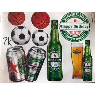 Thẻ cắm bia ken loại đẹp