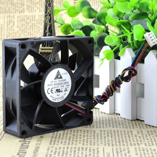 Quạt Gió Ffb0812Eh 4-wire 8cm 12v 0.80a
