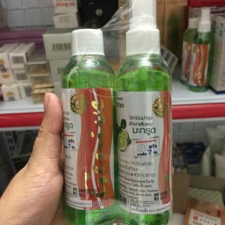 cặp xịt chanh  Mọc Tóc Hair Tonic Citrus Thái Lan