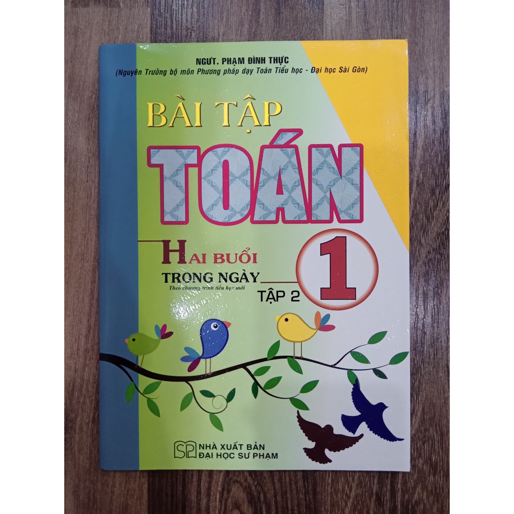 Sách - Combo Bài Tập Toán 1 Hai Buổi Trong Ngày (Theo Chương Trình Tiểu Học Mới)