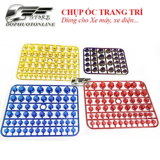 Chụp Ốc Trang Trí Xe Máy Nhựa ABS <DPOL>