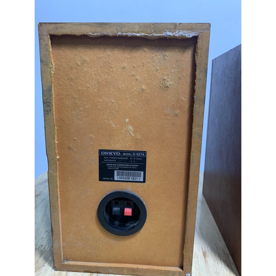 Bán Cặp Loa Onkyo D - SX7A đẹp keng hát tốt Hàng bãi nhật về loa nguyên bản Hình thúc loa còn khá đẹp