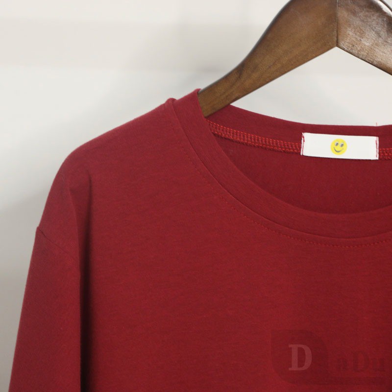 Áo thun DADUHEY 100% cotton tay ngắn cổ tròn size lớn có nhiều màu