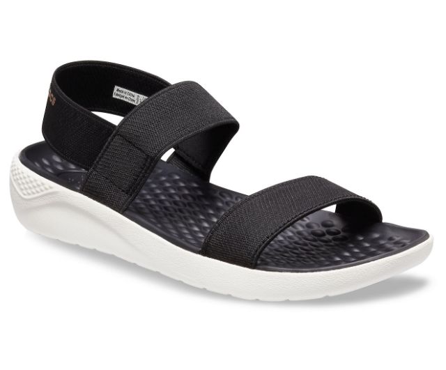 Giày sandal LiteRide màu đen và navy