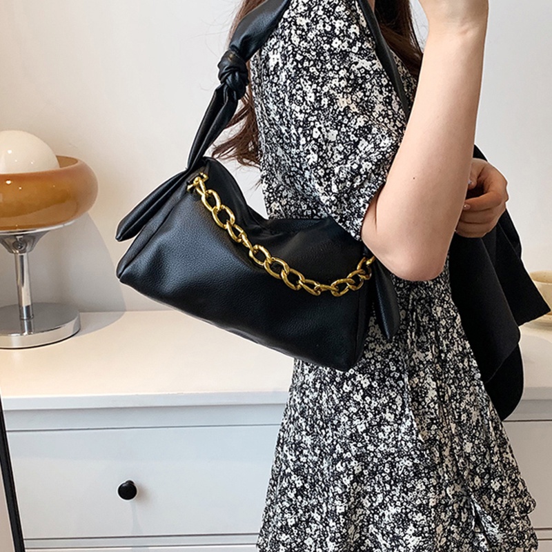 IELGY Túi Đeo Vai Màu Trơn Dễ Phối Đồ Thời Trang Cao Cấp Cho Nữ