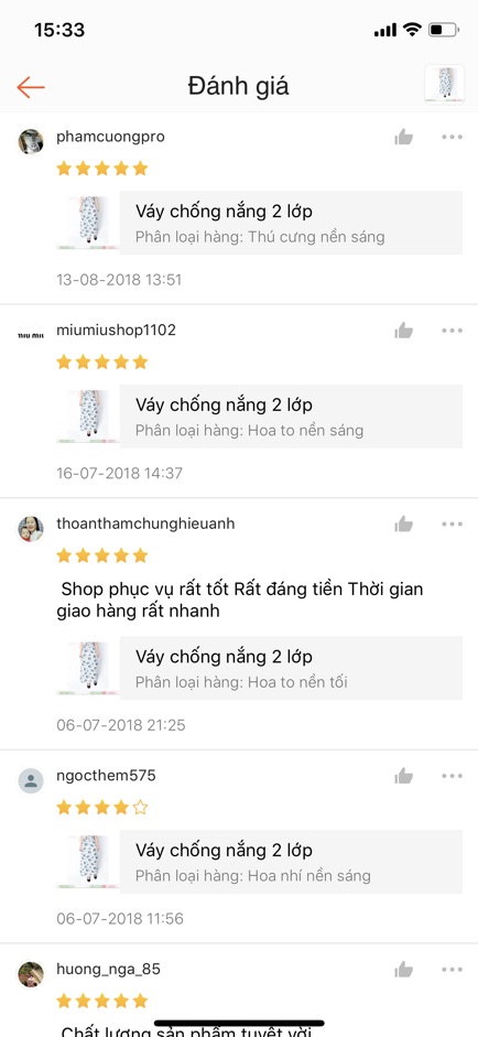 Váy chống nắng 2 lớp | BigBuy360 - bigbuy360.vn