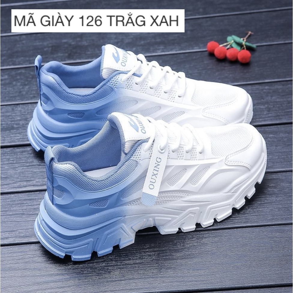 Giày Thể Thao Giày Sneaker Nữ phối đơn giản
