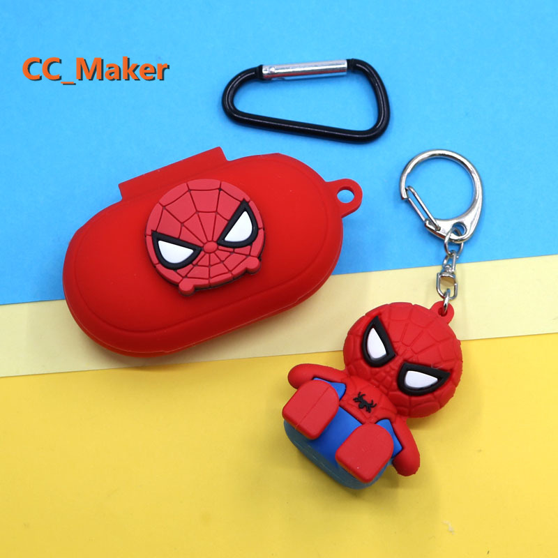 Vỏ bảo vệ hộp sạc tai nghe Samsung galaxy buds 2019 /galaxy Buds Plus 2020 chủ đề siêu anh hùng | BigBuy360 - bigbuy360.vn