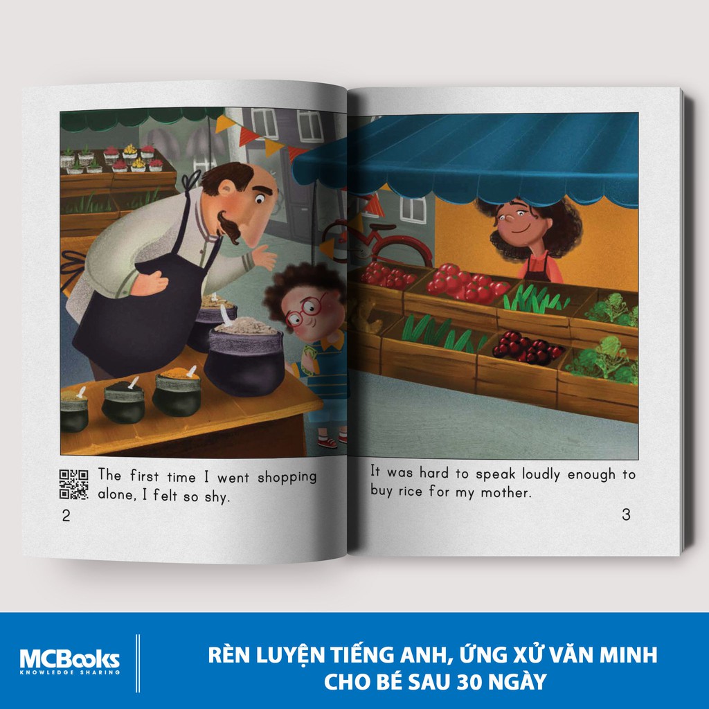 Sách - Giỏi Tiếng Anh - Vui Ứng Xử Feeling Shy - MCBooks