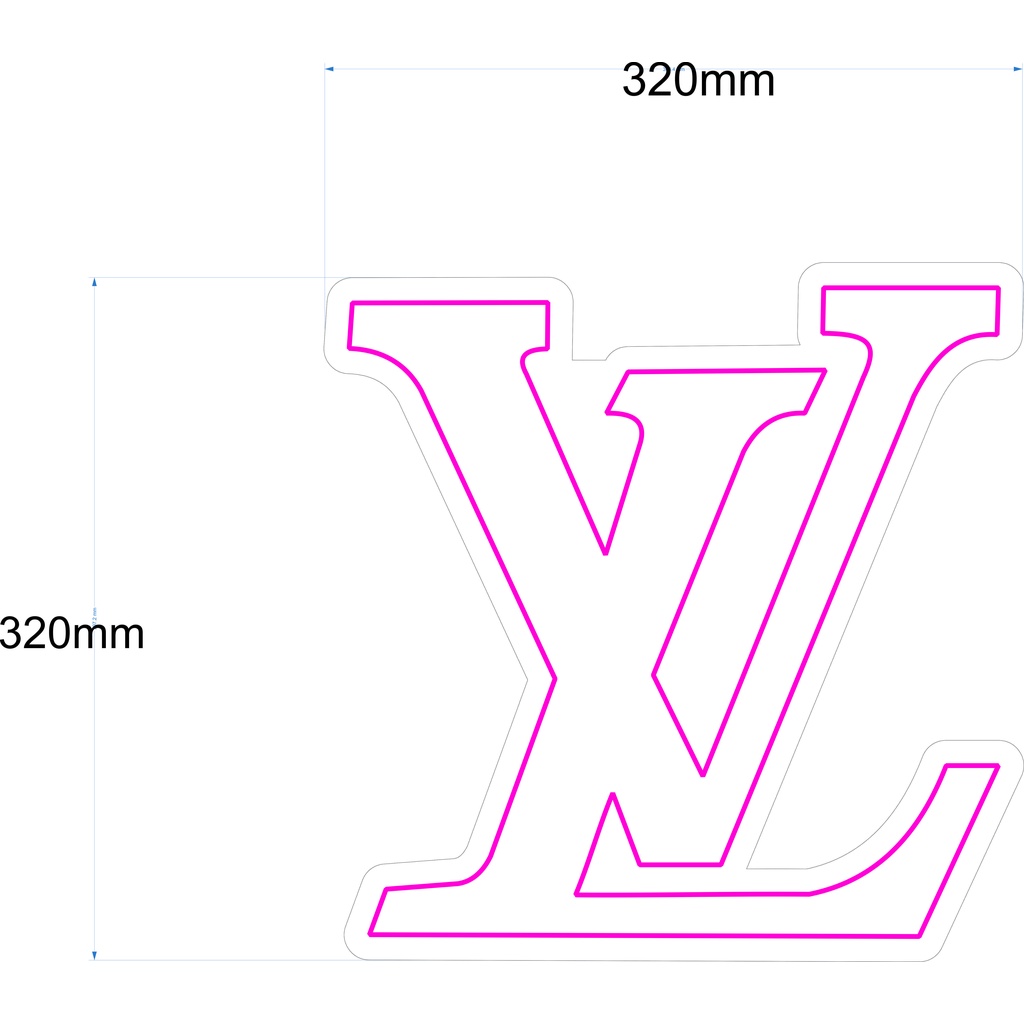 Đèn NeonSign Luôn Vui Tươi  | Kích Thước:  32cm x 32cm | Quà Tặng Trang Trí Cực Chất , Siêu Sáng & Tiết Kiệm Điện |