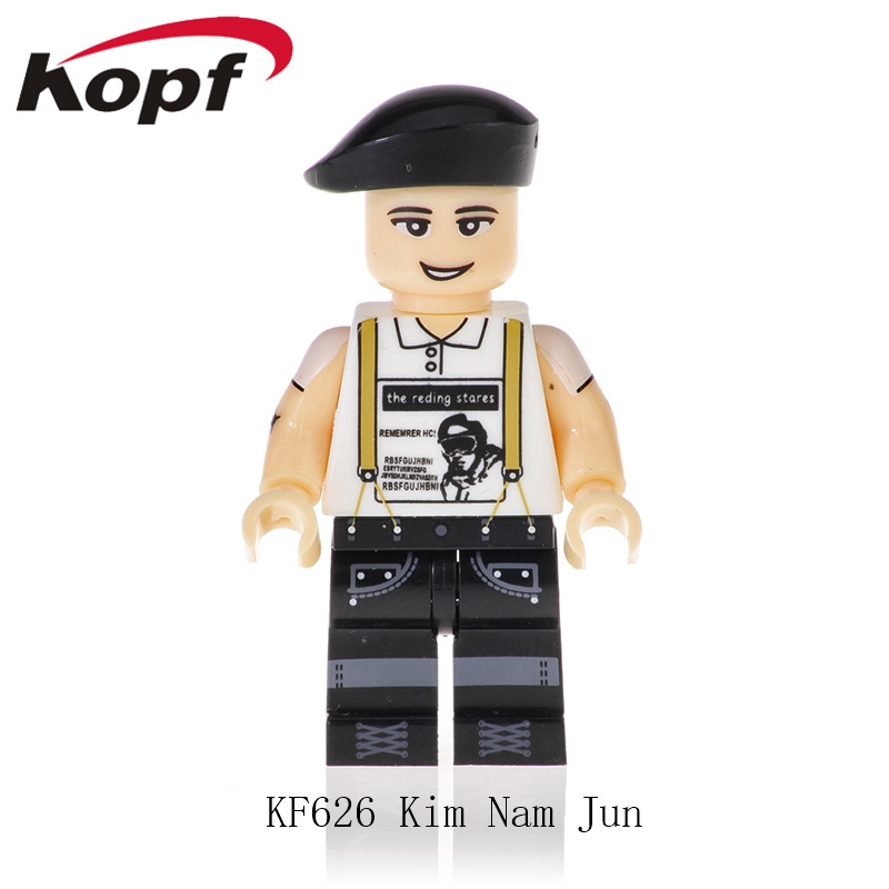 Bộ Lego Xếp Hình Mini Bts Jungkook Yunki Jin