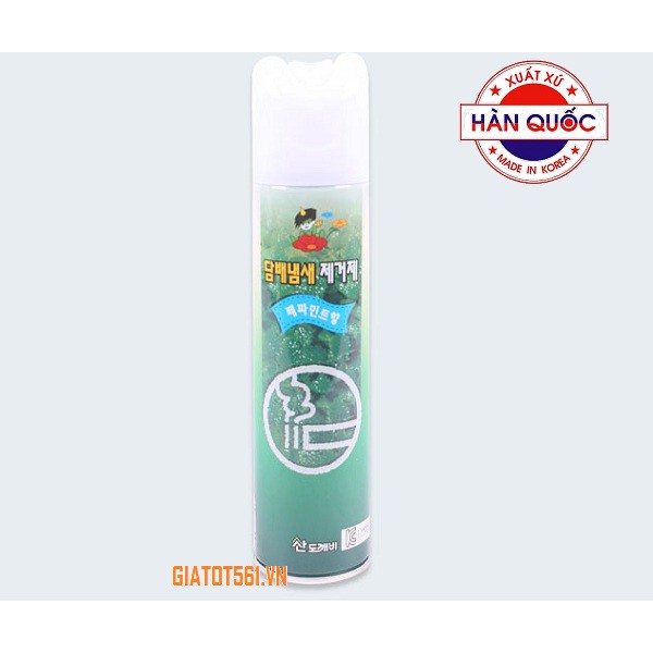 Combo 4 gói bột thông cống xuất khẩu HANDO + Xịt Thơm Phòng Sandokaebi Hàn Quốc 370ml