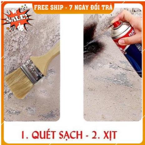 Bình xịt chống thấm, sika chống thấm tường, chống thấm dột dạng sơn xịt sẵn