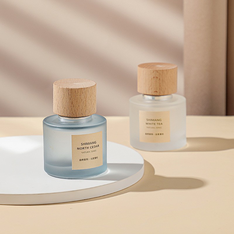 Nước hoa shimang vỏ mờ nắp gỗ cực sang trọng 50ml