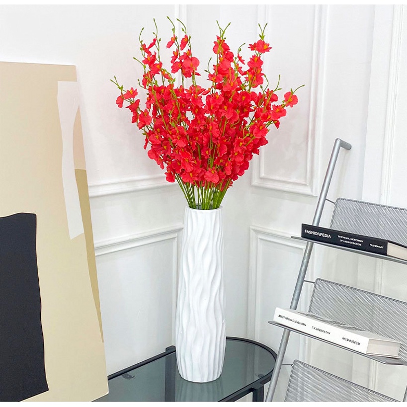 Bó hoa lan giả trang trí nhà cửa / văn phòng / khách sạn / giáng sinh diy