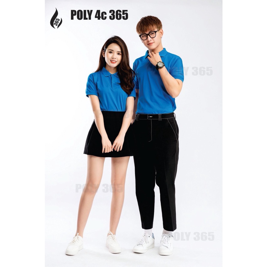[GIÁ XƯỞNG]Áo THUN nam - nữ MÀU XANH LÁ vải Cá Sấu poly cổ dệt bo cao cấp | BigBuy360 - bigbuy360.vn