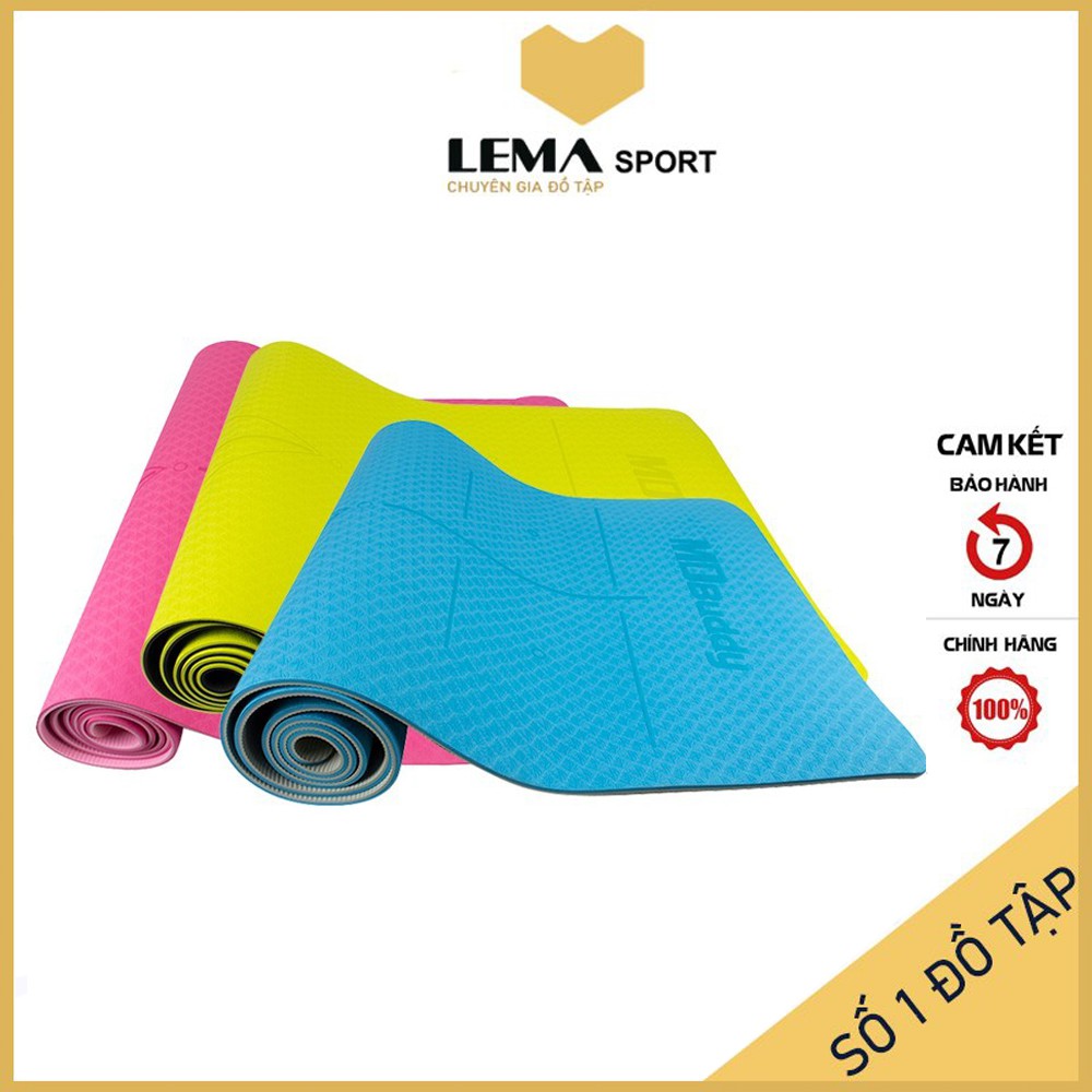 Thảm Yoga chất liệu TPE cao cấp MDBuddy MD9038 _LEMA SPORT