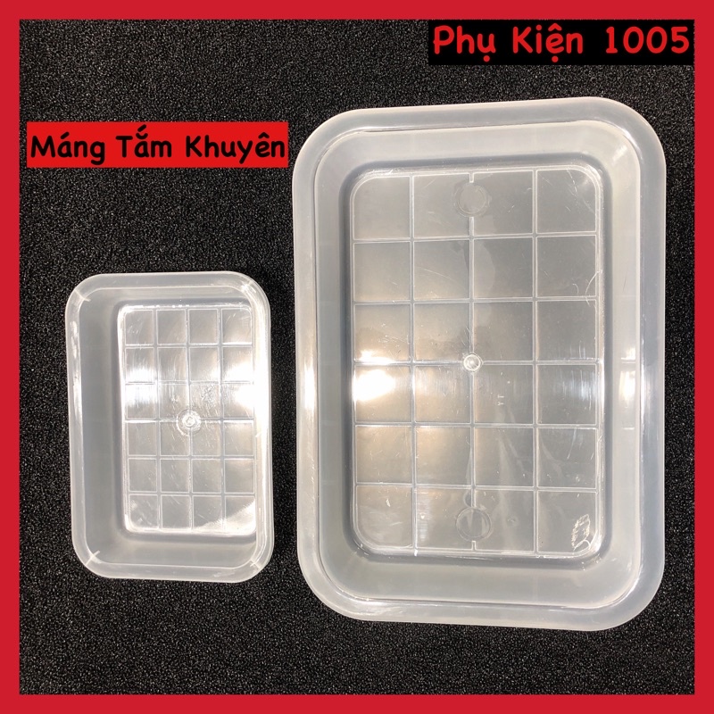 Máng tắm nhựa Khuyên 12 x 17,5cm