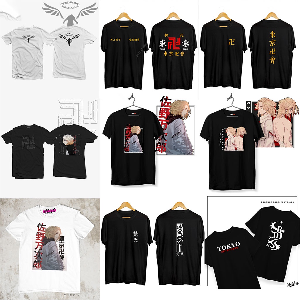 BST Áo Tokyo Revengers Tokyo Manji / Valhalla Team cực chất