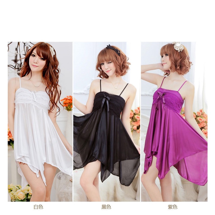 Váy lụa satin siêu sexy MS1049