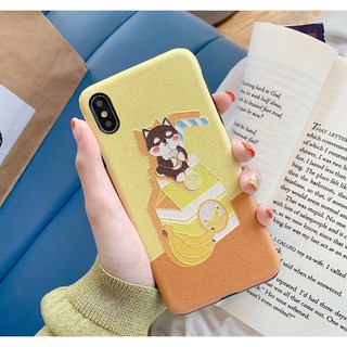 Ốp lưng Iphone Shiba cực cute [ Chất Mặt Lụa Lạ Mắt Cực Yêu ]