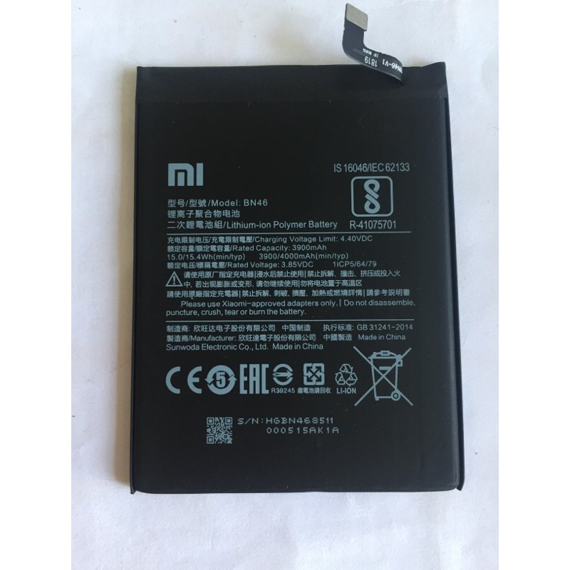 Pin Xiaomi redmi 7/ redmi note 8 xịn- BN46(dài)
