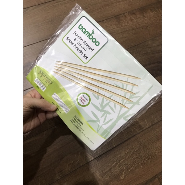Bộ kim đan 2 đầu tre Knitters pride