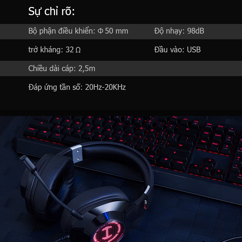 Tai nghe Edifier G2 chơi game