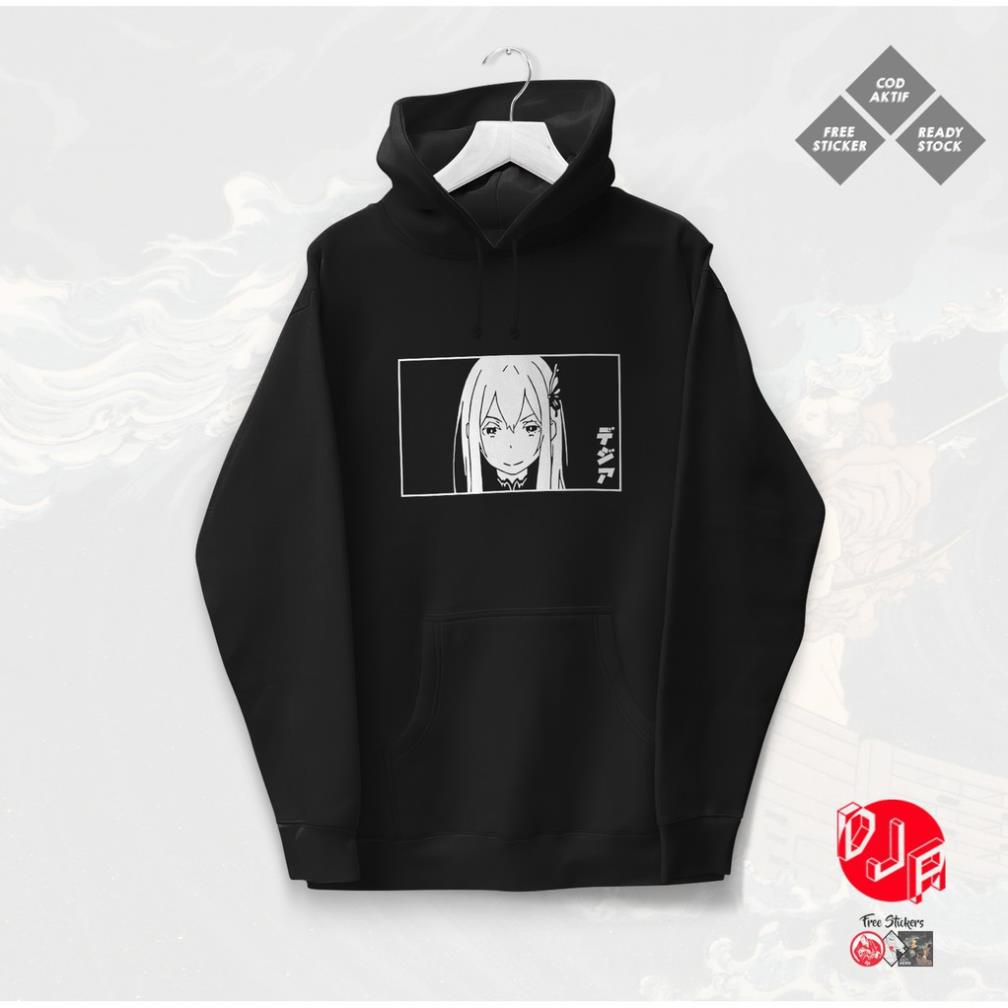 BÁN CHẠY HOT- Áo HOODIE ECHIDNA WITCH OF GREED RE ZERO EKIDONA ANIME MANGA cực đẹp