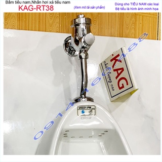 Mua Bộ xả ấn tay KAG-RT38  xả nhấn hơi bệ tiểu nam xả nước mạnh dễ sử dụng thân to thiết kế đẹp