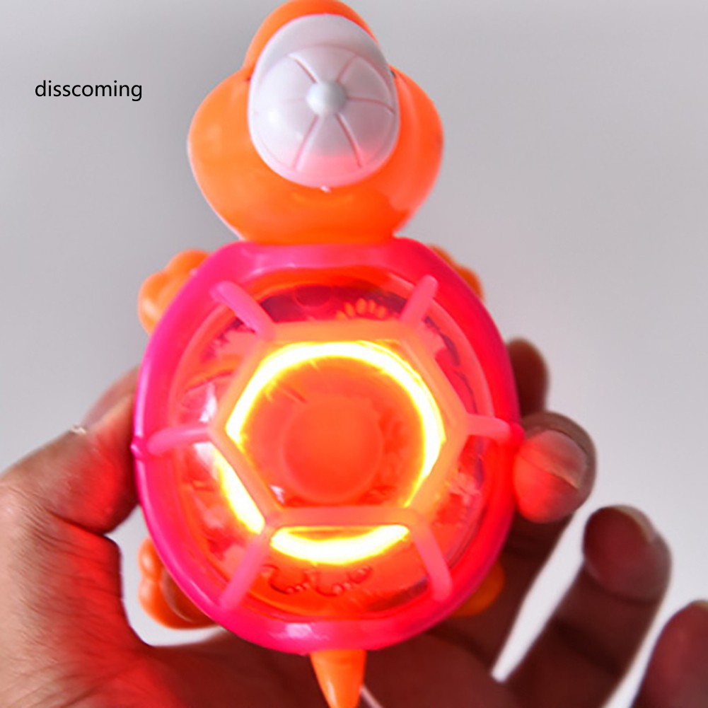 Đồ chơi lên dây cót hình rùa có đèn LED phát sáng