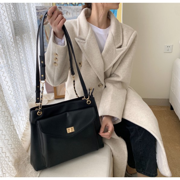 [HÀNG ĐANG VỀ] Túi da trơn mềm túi hộp trước khóa kéo P022 | BigBuy360 - bigbuy360.vn