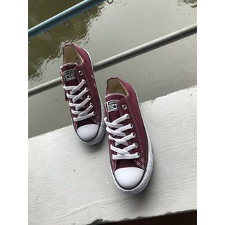 [GIÁ SỐC] GIÀY CONVERSE ĐỎ ĐÔ THẤP CỔ
