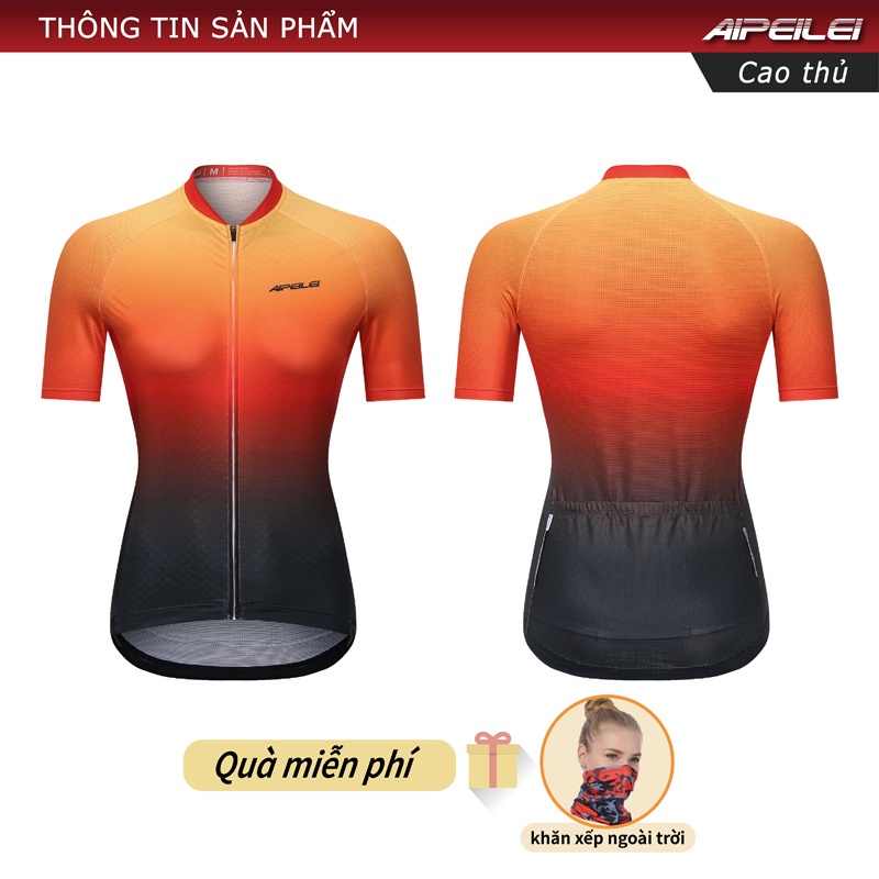Áo Thun Chạy Xe Đạp Tay Ngắn Thấm Hút Mồ Hôi Thoáng Khí Cho Nữ