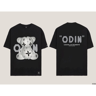 Áo thun oversize White Teddy , áo phông cotton nam nữ unisex, ODIN CLOTHING