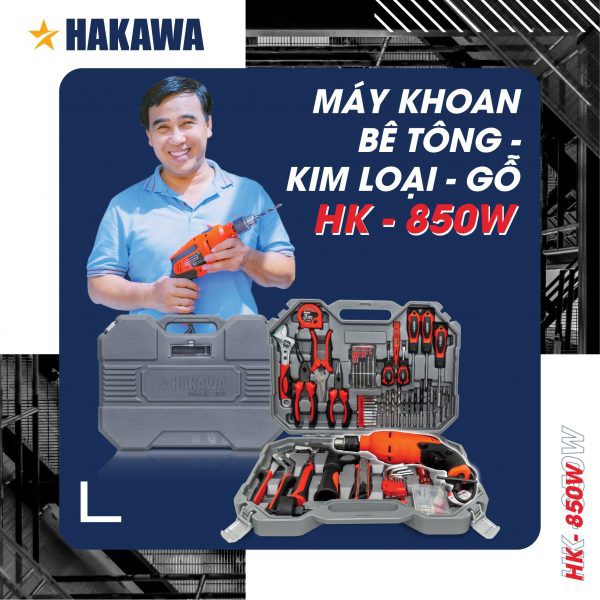 Bộ Dụng Cụ Đa Năng 88 Chi Tiết HAKAWA HK-850 - Chính Hãng - Bảo Hành 24 Tháng.