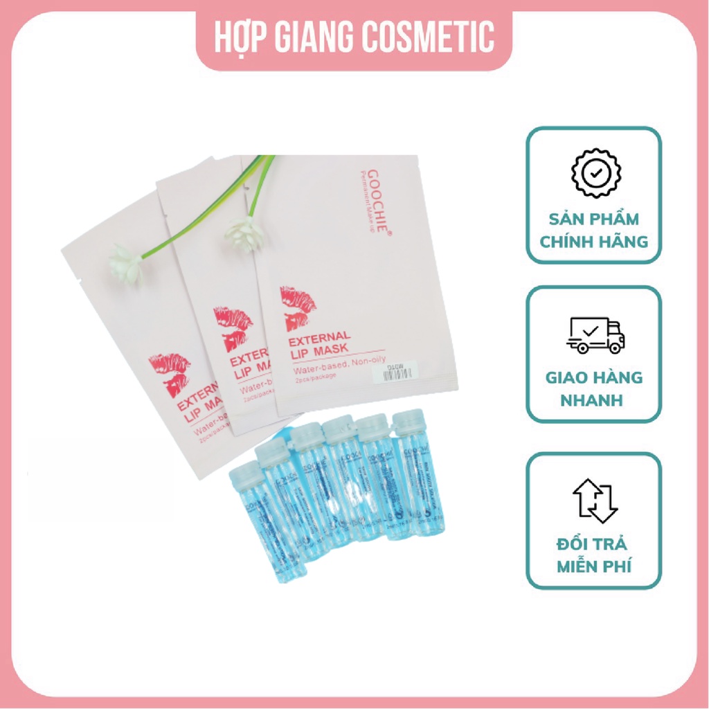 Miếng dán hình môi GOOCHIE hỗ trợ xóa xăm và phun xăm (hàng chuẩn Goochie Đài Loan)