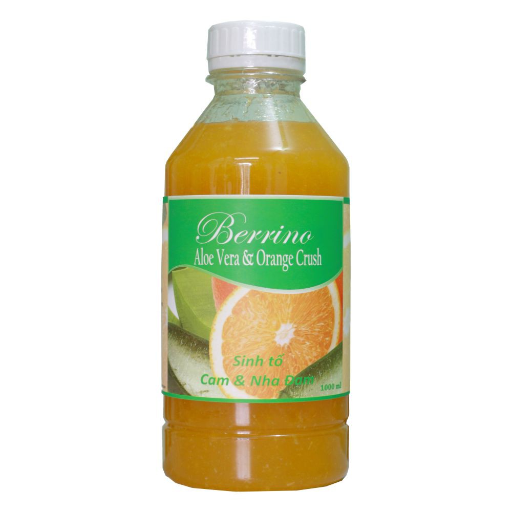 Sinh tố Berrino cam/nha đam (orange + aloe vera crush) 1.000 ml - CBE010