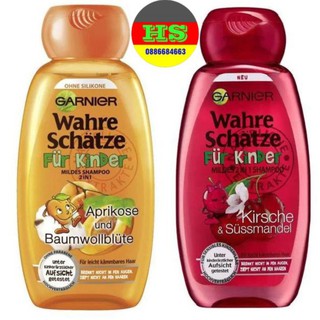 [HÀNG ĐỨC] Dầu gội Garnier Wahre Schatze Fur Kinder cho bé CHUẨN