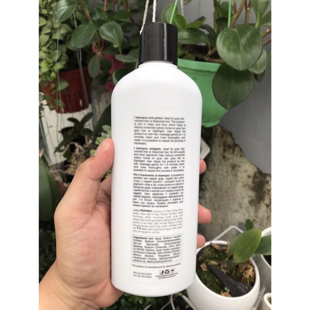 Dầu gội tím Silver Shampoo LABENE GIỮ MÀU & KHỬ VÀNG ( Mẫu mới) 420ml (₫385.000 ₫299.078 22% GIẢM)