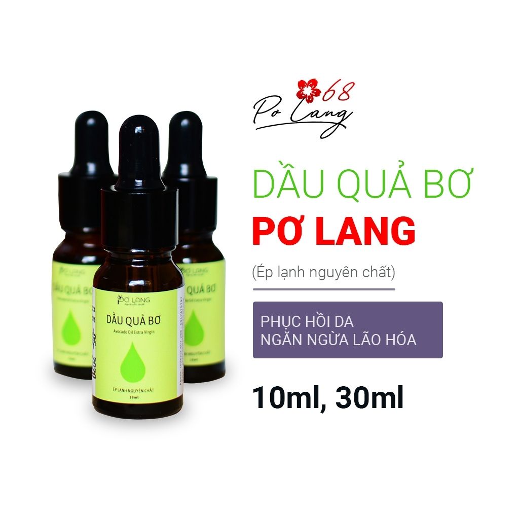 Dầu Quả Bơ Ép Lạnh Pơ Lang Nguyên Chất 100% Tự Nhiên 10/30ml | BigBuy360 - bigbuy360.vn