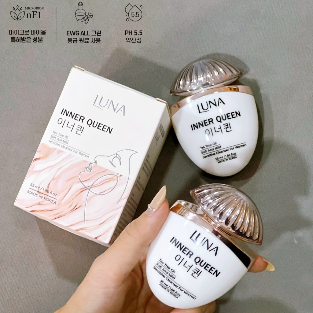 Dung dịch vệ sinh phụ nữ Luna Inner Queen Chính Hãng Hàn Quốc