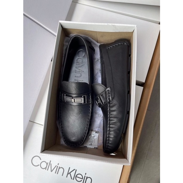 Giầy Sục Nam Calvin Klein Da Thật