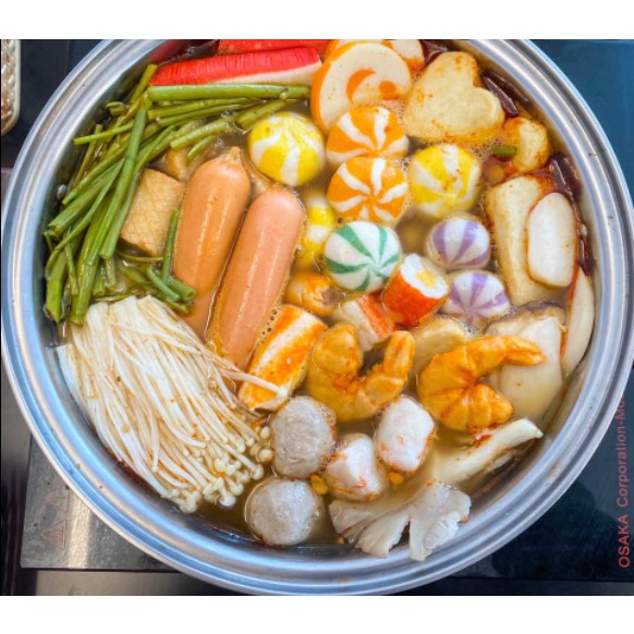 200gr viên thả lầu nhân mực bông cải  hàng loại 1
