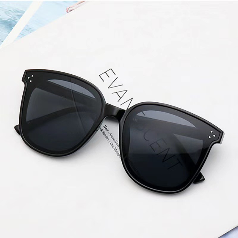 Kính mát gọng vuông chống tia UV400 phong cách Hàn Quốc thời trang sành điệu