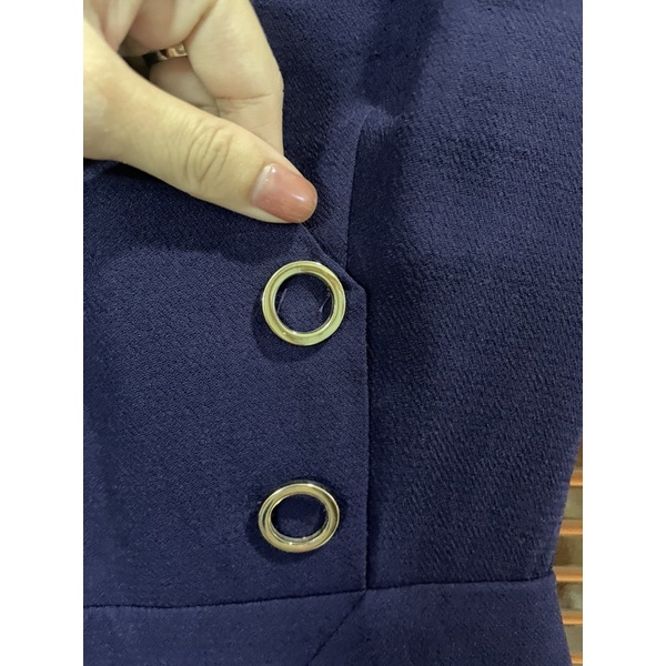 Thanh lý váy tím đen elise