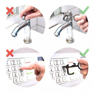 Móc khóa đa năng chống tiếp xúc