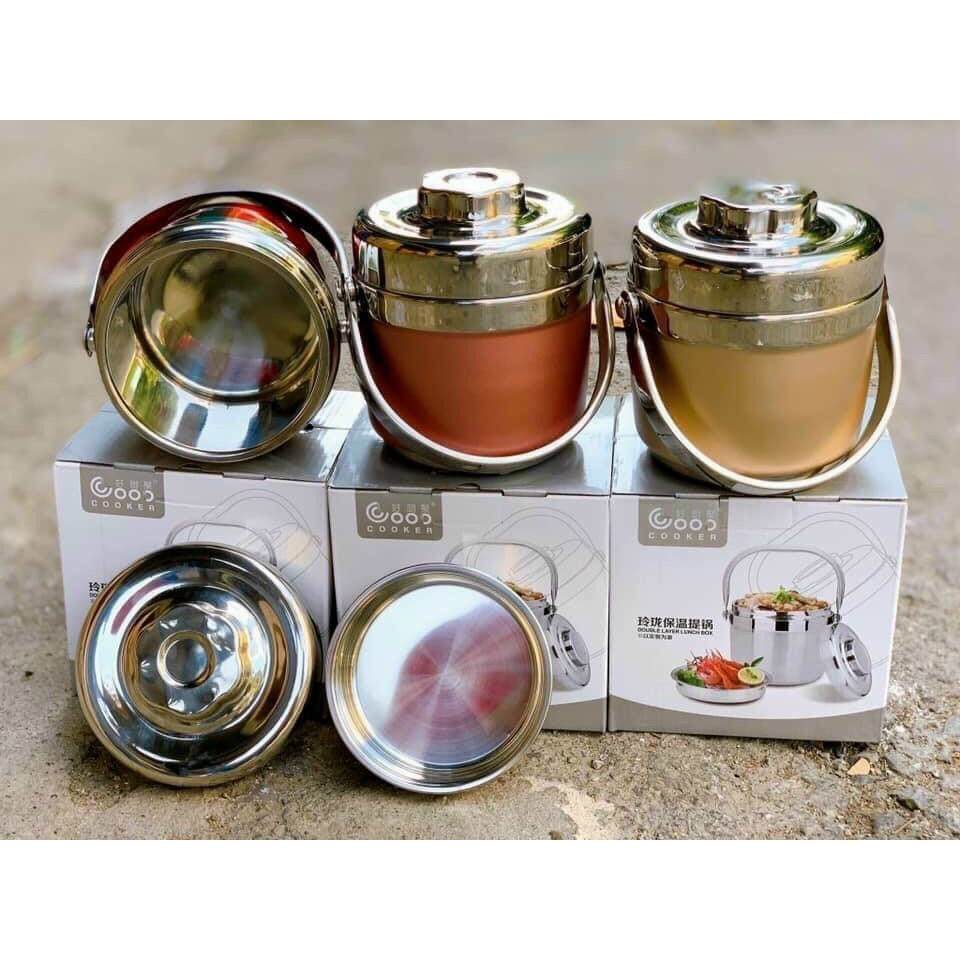 CẶP LỒNG CƠM INOX 304 HÀN QUỐC