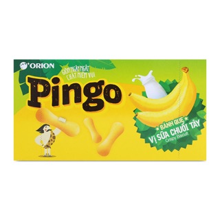 Bánh que Pingo vị sữa chuối tây hộp 57g